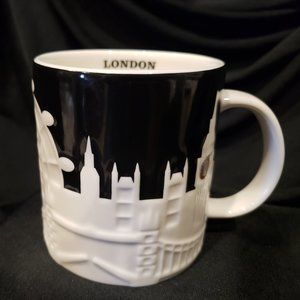 London England Starbucks Collector Series Relief mug 16 oz